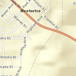 1901-1999 Highway 120, Meeteetse, WY Street Map