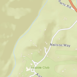 Saint Huberts New York Street Map