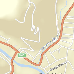 Donji Vakuf Street Map