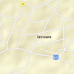 Izvoare Street Map