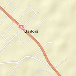 Bădoși Street Map