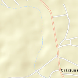 Crăciunei Street Map
