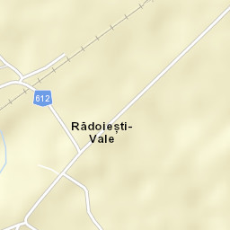 Comuna Rãdoieşti Street Map
