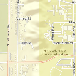 Val Imm Drive Minnesota State University Street Map