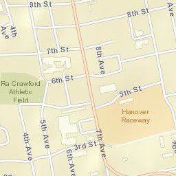 Hanover Street Map