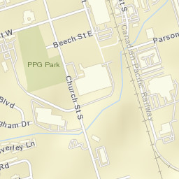Alliston Street Map