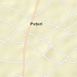 Puțuri Street Map
