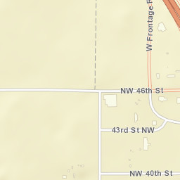 43rd Street Northwest Owatonna MN Street Map