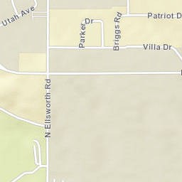 500 N Ellsworth Rd Box Elder SD Street Map