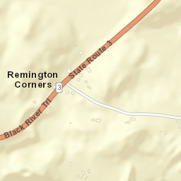 Remington Corners New York Street Map
