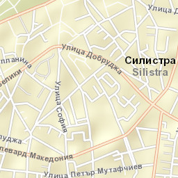 Silistra Street Map