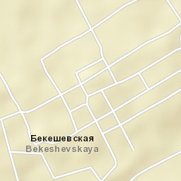 Bekeshevskaya Street Map