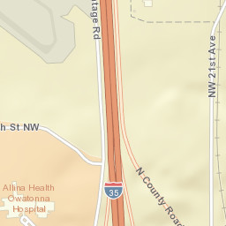 Interstate 35, Owatonna, MN 55060, USA Street Map