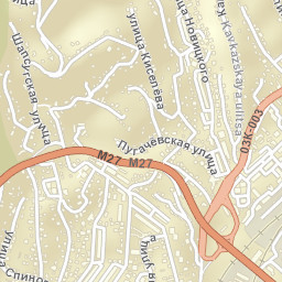 Tuapse Street Map