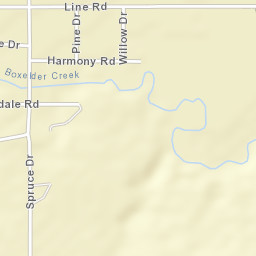 22700-22708 Spruce Drive, Box Elder, SD Street Map