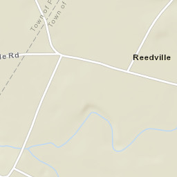 Reedville New York Street Map