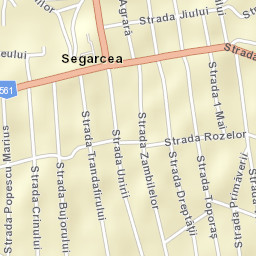 Oraş Segarcea Street Map