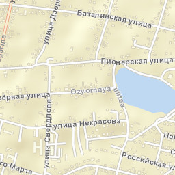 Inozemtsevo Street Map