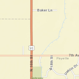 1583-1599 7th Avenue North, Payette, ID Street Map