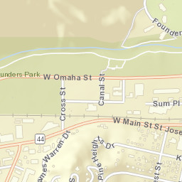 1301 W Omaha St Rapid City SD Street Map