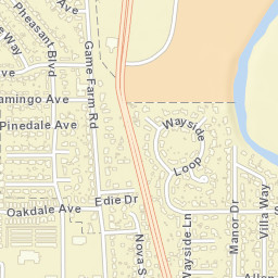 Riverbend Drive, Springfield, OR 97477 Street Map