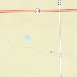 South Dakota 34 Gann Valley SD Street Map