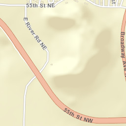 4823-5301 E River Rd NE, Rochester, MN Street Map