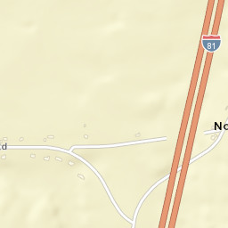 Noseville New York Street Map