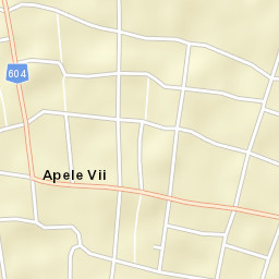 Comuna Apele Vii Street Map