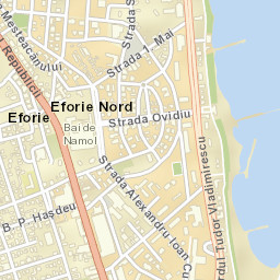 Eforie Nord Street Map