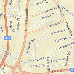 Bugojno Street Map