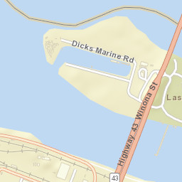State Highway 43, Winona, MN 55987 Street Map