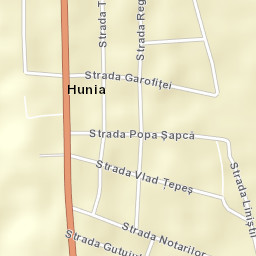 Hunia Street Map