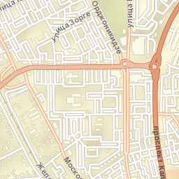 Pyatigorsk Street Map
