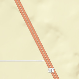 U.S.83, Fort Pierre National Grassland, Draper Street Map