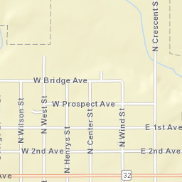 905 North Crescent Street, Flandreau, SD Street Map