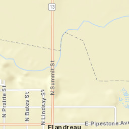 201-399 North Summit Street Flandreau SD Street Map