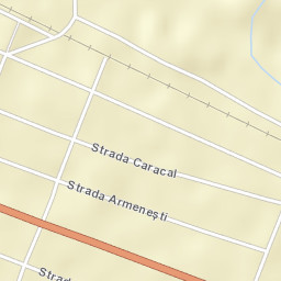 Comuna Peretu Street Map