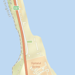 Oraş Eforie Street Map