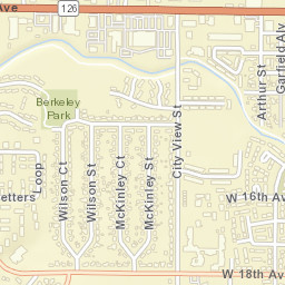 2501-2799 Highway 126, Eugene, OR Street Map