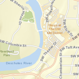 360 Southwest Powerhouse Drive, Bend, OR Street Map