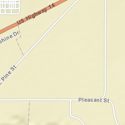 Pine St Philip SD 57567 America Street Map
