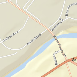 Great Bend New York Street Map