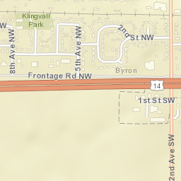 1 2nd Ave NW, Byron, MN 55920 Street Map