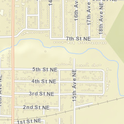 1211 2nd Street Northeast, Rochester, MN Street Map