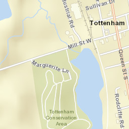 Tottenham Street Map