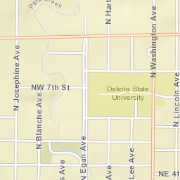 540-598 Washington Avenue North, Madison Street Map