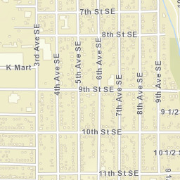 1022-1026 4th Avenue Southeast Rochester Street Map