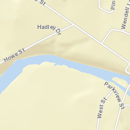 Black River New York Street Map