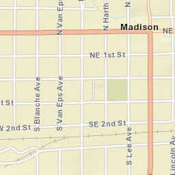 304 2nd St NE, Madison, SD 57042 Street Map